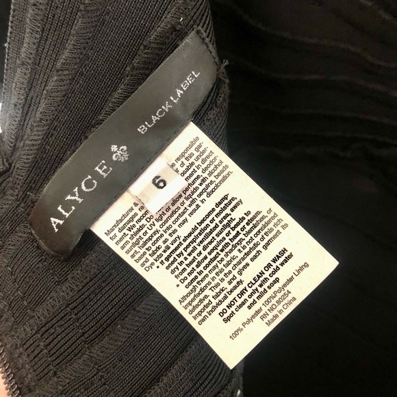 BEADED Cold Shoulder Bodycon Dress - Picture 10 of 10